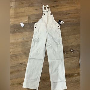 White dickies overalls